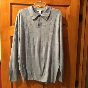 Geoffrey Beene Button down collared sweater